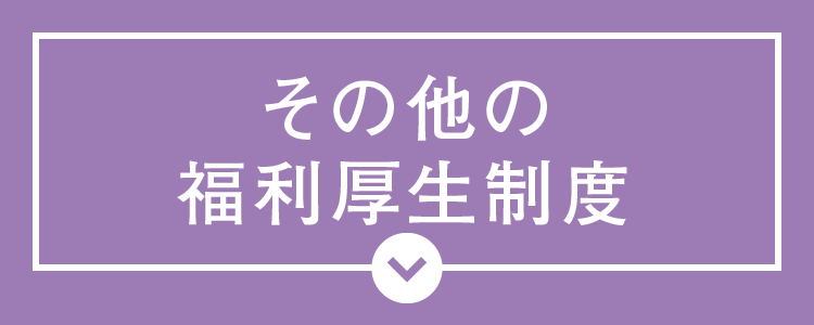 その他の福利厚生制度